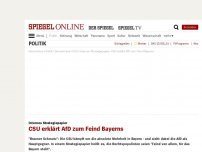 Bild zum Artikel: Internes Strategiepapier: CSU erklärt AfD zum Feind Bayerns