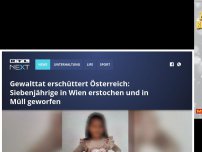 Bild zum Artikel: Gewalttat erschüttert Österreich: Siebenjährige erstochen und in Müll geworfen