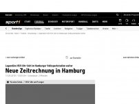 Bild zum Artikel: Neue Zeitrechnung in Hamburg: Legendäre HSV-Uhr tickt weiter