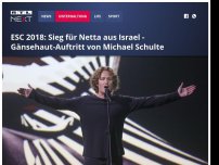 Bild zum Artikel: Eurovision Song Contest 2018: Michael Schulte sorgt für Gänsehaut