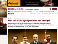 Bild zum Artikel: DFB-Nationalspieler: Özil und Gündogan treffen Türkei-Präsident Erdogan 