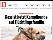 Bild zum Artikel: Vater schwer verletzt - Rassist hetzt Kampfhunde auf Flüchtlingsfamilie