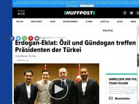 Bild zum Artikel: Erdogan-Eklat: Nationalspieler Özil und Gündogan treffen Präsidenten der Türkei