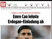 Bild zum Artikel: Anders als Team-Kollegen Özil und Gündogan - Emre Can lehnte Erdogan-Einladung ab