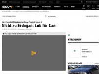 Bild zum Artikel: Can lehnte Einladung von Erdogan ab