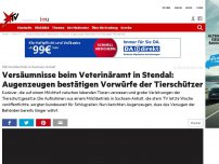Bild zum Artikel: Milchviehbetrieb in Sachsen-Anhalt: Versäumnisse beim Veterinäramt in Stendal: Augenzeugen bestätigen Vorwürfe der Tierschützer