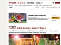 Bild zum Artikel: DFB-Pokalfinale: Frankfurt gelingt Sensation gegen FC Bayern