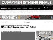 Bild zum Artikel: Last-Minute-Irrsinn! Frankfurt feiert Coup gegen Bayern