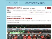 Bild zum Artikel: Nach Pokalniederlage gegen Frankfurt: Die Bayern wissen nicht, wie man verliert