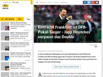 Bild zum Artikel: Eintracht Frankfurt ist DFB-Pokal-Sieger - Jupp Heynckes verpasst das Double