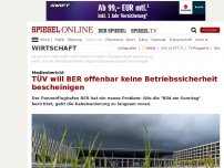 Bild zum Artikel: Medienbericht: TÜV will BER offenbar keine Betriebssicherheit bescheinigen