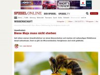 Bild zum Artikel: Umweltschutz: Biene Maja muss nicht sterben