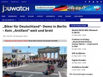 Bild zum Artikel: „Biker für Deutschland“- Demo in Berlin – Kein „Antifant“ weit und breit