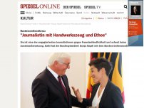 Bild zum Artikel: Bundesverdienstkreuz: 'Journalistin mit Handwerkszeug und Ethos'