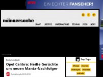 Bild zum Artikel: Optisches Brett: Wird Manta-Nachfolger das schönste deutsche Sportcoupé | Männersache