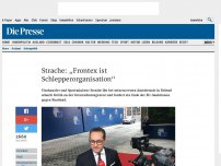 Bild zum Artikel: Strache: Frontex ist Schlepperorganisation