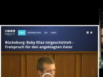 Bild zum Artikel: Bückeburg: Baby Elias totgeschüttelt - Freispruch für den angeklagten Vater