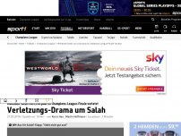 Bild zum Artikel: Verletzungs-Drama um Salah