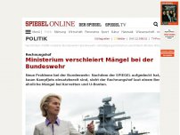 Bild zum Artikel: Rechnungshof: Ministerium verschleiert Mängel bei der Bundeswehr