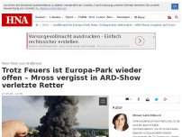 Bild zum Artikel: Großbrand im Europa-Park Rust: Besucher evakuiert