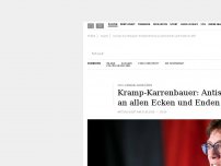 Bild zum Artikel: Kramp-Karrenbauer: In der AfD gibt es Antisemitismus an allen Ecken und Enden