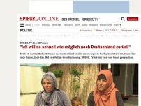 Bild zum Artikel: SPIEGEL TV über IS-Frauen: 'Ich will so schnell wie möglich nach Deutschland zurück'