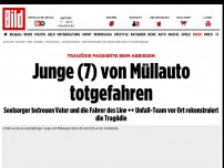 Bild zum Artikel: Unfall in Köln - Müllwagen fährt Kind tot