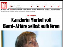 Bild zum Artikel: SPD fordert - Kanzlerin Merkel soll Bamf-Affäre selbst aufklären