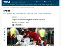 Bild zum Artikel: Sergio Ramos’ brutaler Auftritt wird nicht vergessen