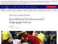 Bild zum Artikel: Eine Milliarde Schadensersatz? Klage gegen Ramos