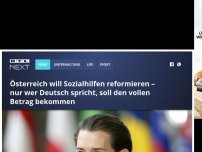 Bild zum Artikel: Österreich: Wer nicht gut genug Deutsch kann, bekommt 300 Euro weniger
