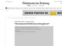 Bild zum Artikel: Anschlag von Solingen: 'Die deutsche Politik hat nichts gelernt'
