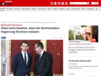 Bild zum Artikel: Mahnung für Deutschland - Österreich beweist, dass wir Rechtsaußen-Regierung fürchten müssen