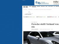 Bild zum Artikel: Porsche stellt Verkauf von Neuwagen ein