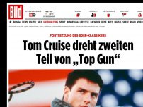 Bild zum Artikel: Fortsetzung für Klassiker - Tom Cruise dreht zweiten Teil von „Top Gun“