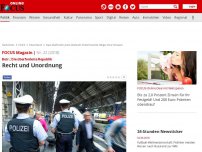 Bild zum Artikel: Betr.: Die überforderte Republik - Recht und Unordnung