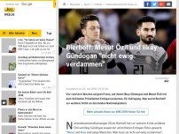 Bild zum Artikel: Bierhoff: Mesut Özil und Ilkay Gündogan 'nicht ewig verdammen'
