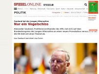 Bild zum Artikel: Gauland bei der Jungen Alternative: Nur ein Vogelschiss