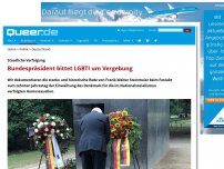 Bild zum Artikel: Bundespräsident bittet LGBTI um Vergebung