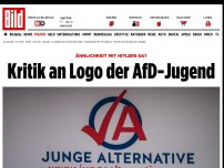 Bild zum Artikel: Ähnlichkeit mit Hitlers SA? - Kritik an Logo der AfD-Jugend