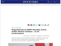 Bild zum Artikel: Wagenknecht zu BAMF-Skandal: Grüne wollen Merkel schützen – es ist erschreckend