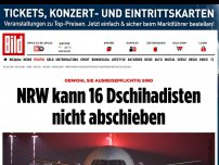 Bild zum Artikel: Formell Ausreisepflichtig - NRW kann 16 Dschihadisten nicht abschieben