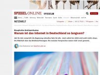 Bild zum Artikel: Missglückter Breitband-Ausbau: Warum ist das Internet in Deutschland so langsam?