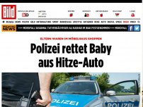Bild zum Artikel: Eltern waren shoppen - Polizei rettet Baby aus Hitze-Auto