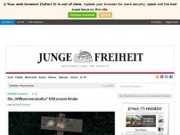 Bild zum Artikel: Die „Willkommenskultur“ frißt unsere Kinder