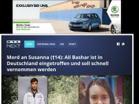 Bild zum Artikel: Ali Bashar gesteht, Susanne (†14) getötet zu haben
