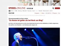 Bild zum Artikel: Überraschungsauftritt der Ärzte in Berlin: 'Zuhause ist geiler als bei Rock am Ring'