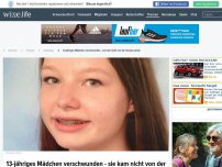 Bild zum Artikel: 13-jähriges Mädchen verschwunden - sie kam nicht von der Schule zurück