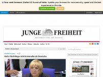 Bild zum Artikel: Roth: Flüchtlinge nicht krimineller als Deutsche