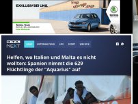 Bild zum Artikel: 629 Menschen treiben auf einem Schiff im Mittelmeer – weder Malta noch Italien wollen helfen